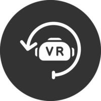 virtuell Wirklichkeit kreativ Symbol Design vektor