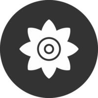 kreatives Icon-Design mit Blumen vektor