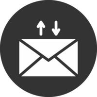 E-Mail kreatives Icon-Design vektor