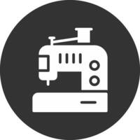 Nähmaschine kreatives Icon-Design vektor