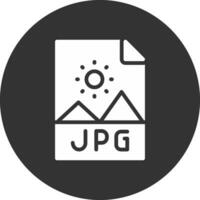 jpg-Datei kreatives Icon-Design vektor