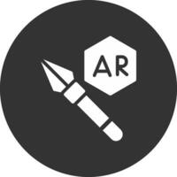 ar Speer werfen kreativ Symbol Design vektor