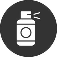 Haarspray kreatives Icon-Design vektor