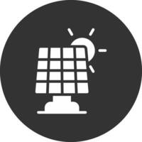 Solarpanel kreatives Icon-Design vektor