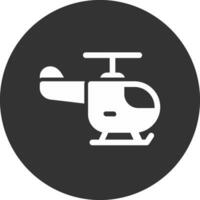 Hubschrauber kreativ Symbol Design vektor