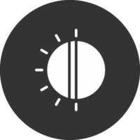 Eclipse kreatives Icon-Design vektor