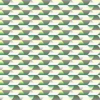 Mosaik, geometrisches nahtloses Muster der Illusion vektor