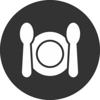 måltid kreativ ikon design vektor
