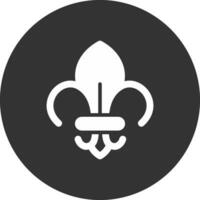 Fleur de Lis kreatives Icon-Design vektor