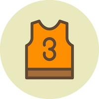 Basketball Jersey kreativ Symbol Design vektor