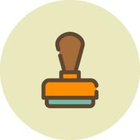 Stempel kreatives Icon-Design vektor