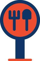 Restaurant kreatives Icon-Design vektor