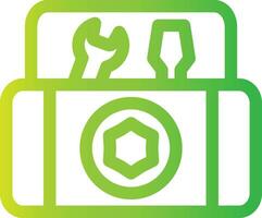 Toolbox kreatives Icon-Design vektor