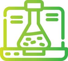 Chemie kreatives Icon-Design vektor