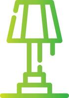 Lampe kreatives Icon-Design vektor