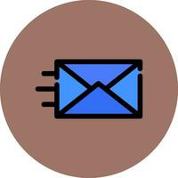 E-Mail kreatives Icon-Design vektor