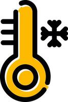 termometer kreativ ikon design vektor
