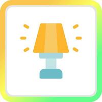 Lampe kreatives Icon-Design vektor