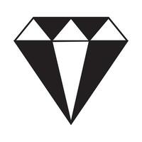 Diamant-Symbol-Logo-Vektor-Design-Vorlage vektor