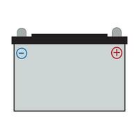 Batterie Symbol Logo Vektor Design Vorlage