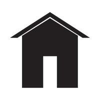 hus ikon logotyp vektor design mall