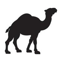 kamel ikon logotyp vektor design mall