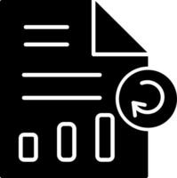 Aktualisierung Daten Vektor Symbol
