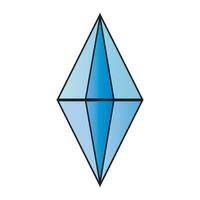 Diamant-Symbol-Logo-Vektor-Design-Vorlage vektor