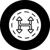 Shuffle-Vektor-Symbol vektor