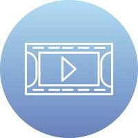 Video Spule Vektor Symbol