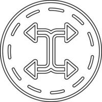 Kreuz Symbol Vektor Symbol