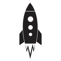 Rakete Symbol Logo Vektor Design Vorlage