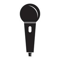 mic ikon logotyp vektor design mall