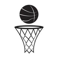 Basketball Symbol Logo Vektor Design Vorlage