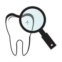 Zahn Symbol Logo Vektor Design Vorlage