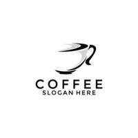 Kaffee Tasse Logo Vektor, Kaffee Geschäft, Cafe Logo Design Inspiration Vektor Vorlage