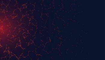 Netzwerk Gittergewebe niedrig poly Hintergrund mit glühend Licht vektor