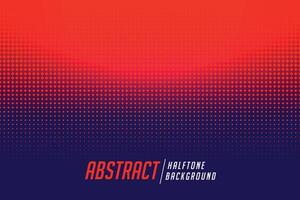 abstrakt rot und Blau Halbton Gradient Hintergrund vektor