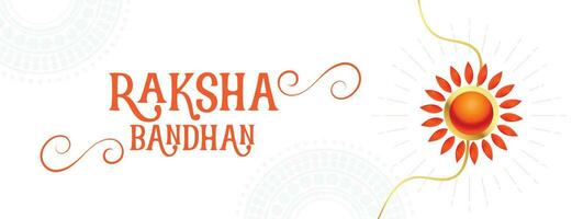 traditionell Raksha bandhan försäljning baner med rakhi design vektor