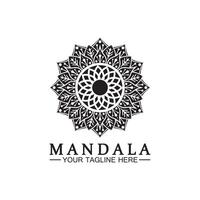 Mandala-Logo-Design-Vektor-Vorlage vektor