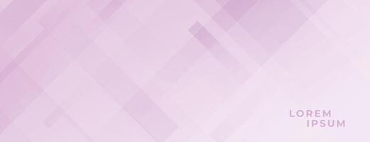 Sanft lila Rosa Banner mit diagonal Linien vektor