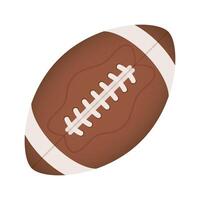 American-Football-Sportballon-Ikone vektor