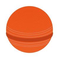 röd boll cricket vektor