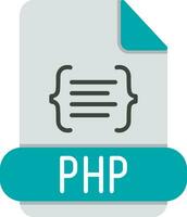 php eben Symbol vektor