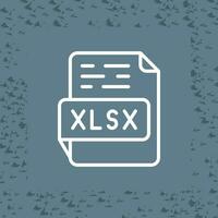 xlsx-Vektorsymbol vektor