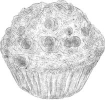 trendige Cupcake-Konzepte vektor