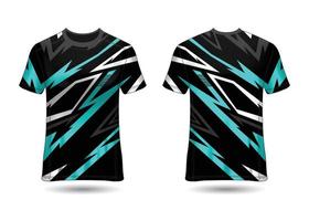 T-Shirt-Sport-Design. Renntrikot Vektor