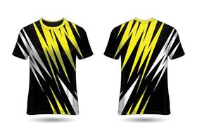 T-Shirt-Sport-Design. Renntrikot Vektor