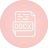 docx-Vektorsymbol vektor