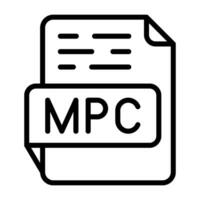 mpc vektor ikon